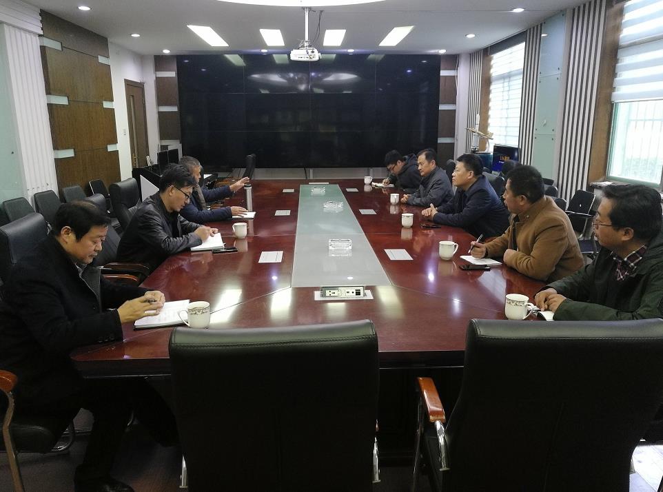 济南市长清区副区长丁勇来山东火博体育在线集团调研